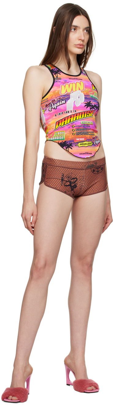 Nohavičky Miaou Miaou Frankie Shorts Hnedá | 2023SWATL, 3