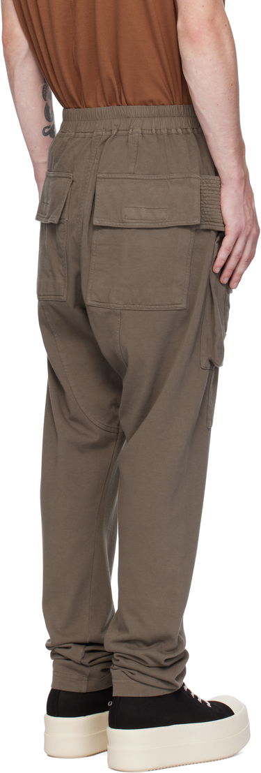 Cargo nohavice Rick Owens Rick Owens DRKSHDW Porterville Creatch Drawstring Cargo Pants Zelené | DU02D2376 RIG, 2