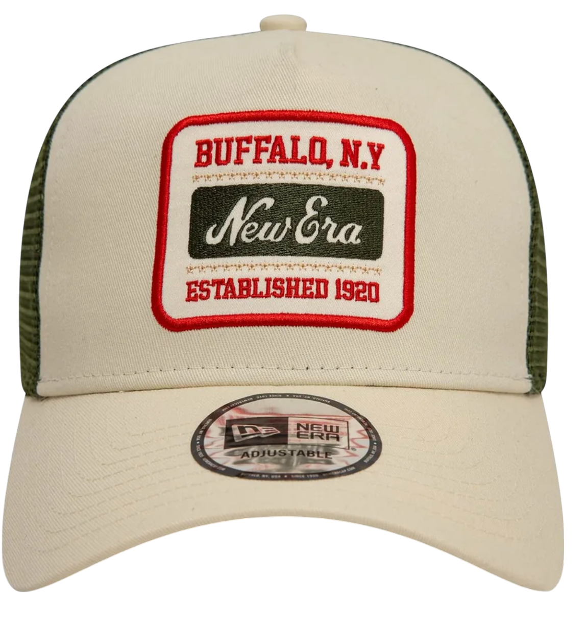 Šiltovka New Era New Era Patch 9FORTY A-Frame Trucker Cap Béžová | 60595467-60595467, 1