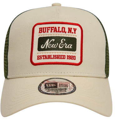 Šiltovka New Era New Era Patch 9FORTY A-Frame Trucker Cap Béžová | 60595467-60595467, 1