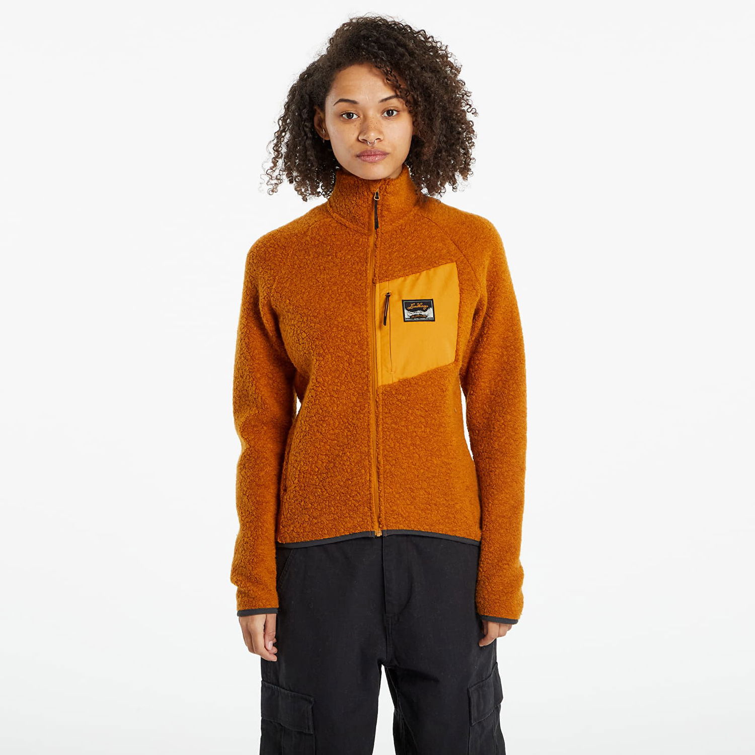 Sveter Lundhags Lundhags Flok Pile Wool Fleece Jacket Oranžová | 1123100-006, 0