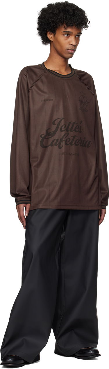 Dres Han Kjøbenhavn Han Kjobenhavn Logo Football Long Sleeve T-Shirt Hnedá | M-134406, 3