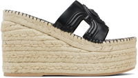 Versace Medusa Platform Espadrilles Wedges