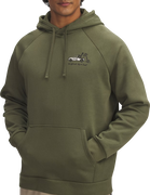 Rival Fleece Hooded Sweatshirt with 'We lift it all' Design