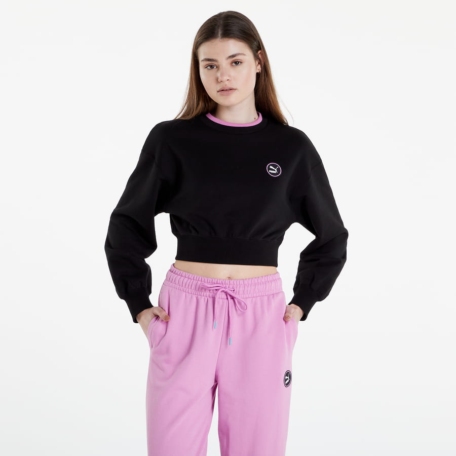 Mikina Puma SWxP Crew Čierna | 533562 01, 0