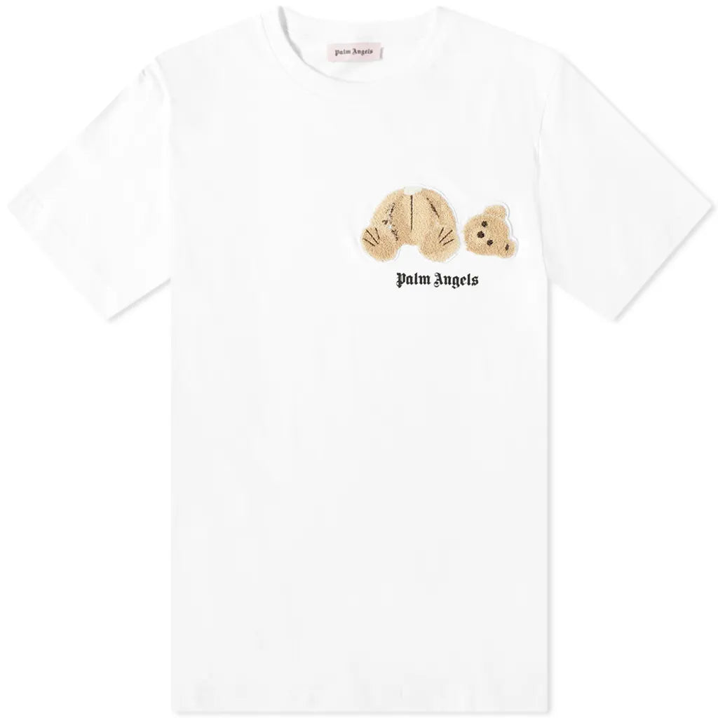Tričko Palm Angels Palm Angels Mini Bear Graphic T-Shirt Biela | PMAA001F194130400150, 0