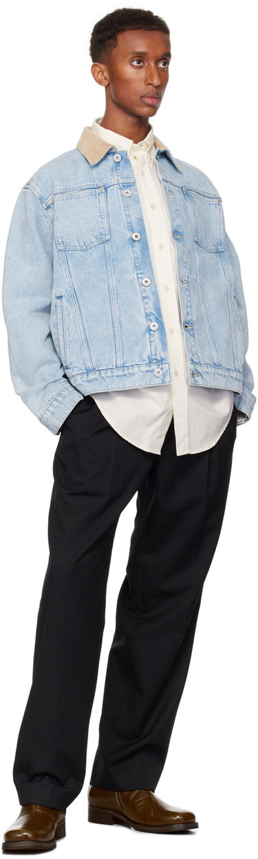 Bunda Drôle de Monsieur Drole De Monsieur 'La Veste Jean Delavee' Denim Jacket Modrá | PERM-JT182-CO123-LBE, 3