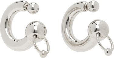 Náušnice Jean Paul Gaultier Jean Paul Gaultier Large Piercing Earrings Metalická | 24/25-U-BO039-X053-91, 4