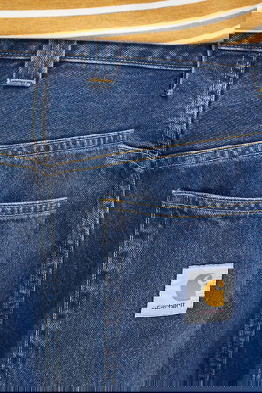 Džínsy Carhartt WIP Brandon Baggy Wide-Leg Jeans Modrá | I035893.106, 3