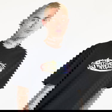 Tričko adidas Originals Jeremy Scott Pride Graphic Cropped T-Shirt Čierna | JY2011, 1