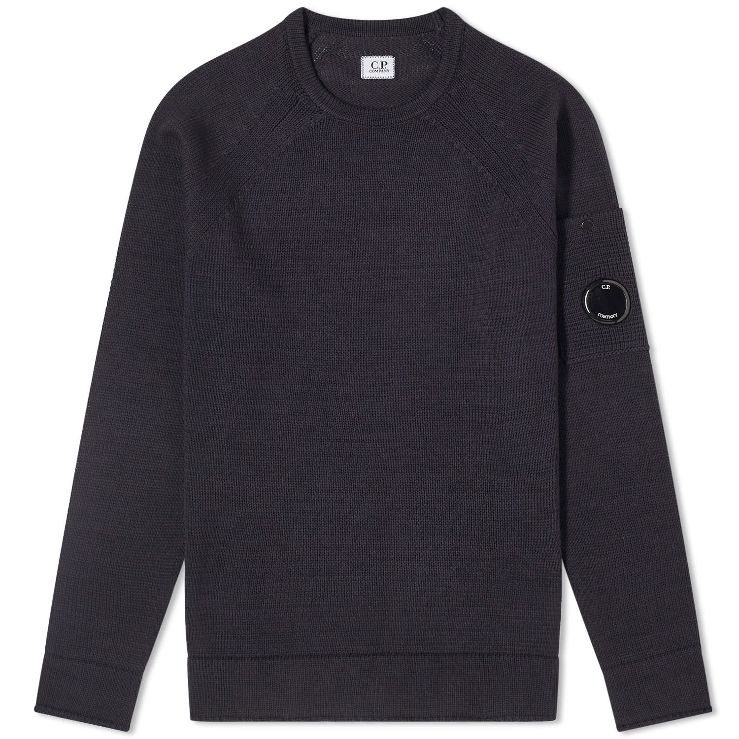 Sveter C.P. Company Lens Knit Jumper Navy | 16CMKN124A-006482A-888, 0