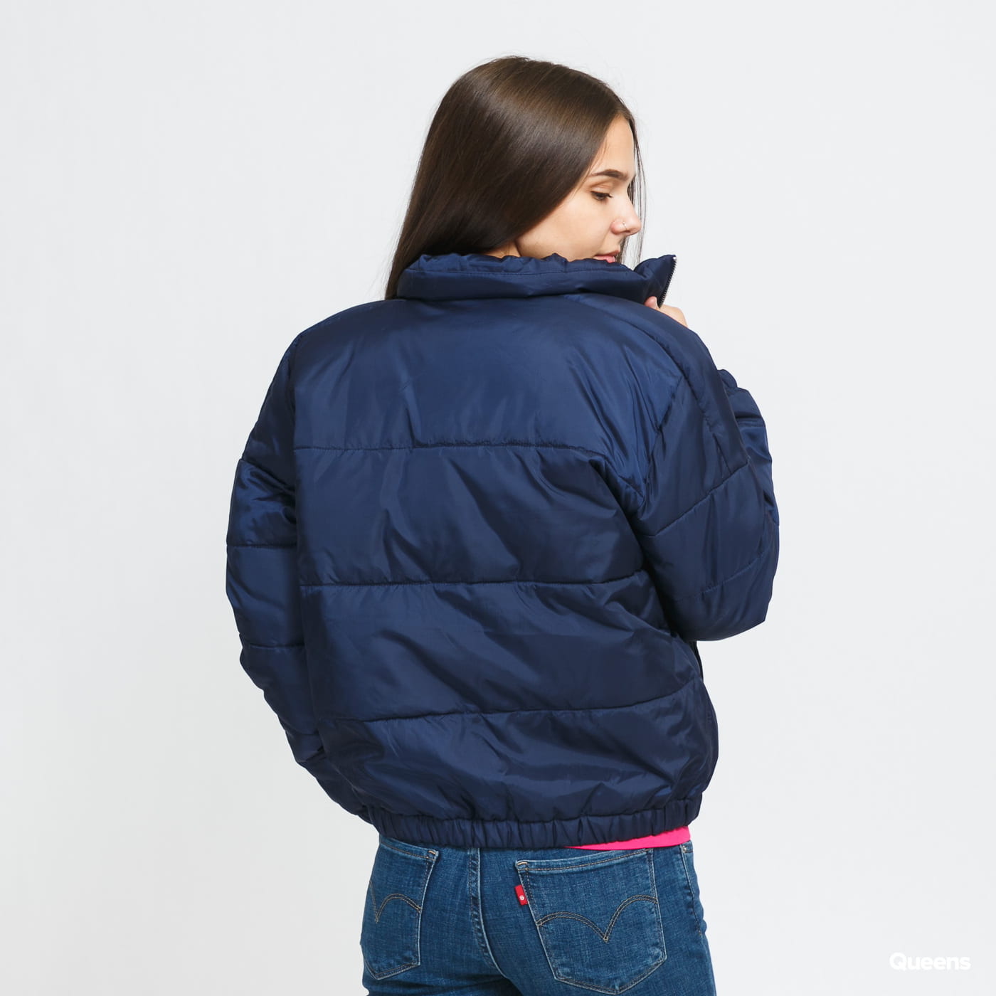 Prešívaná bunda FILA Chaylse Thin Puff Jacket Navy | 688973 170, 1