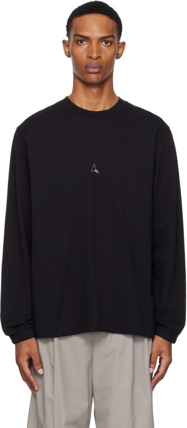 Tričko ROA ROA Logo Long Sleeve T-Shirt Čierna | RBMW0399JY35, 0