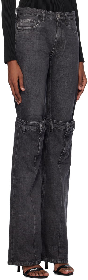 Džínsy Coperni Coperni Open Knee Denim Jeans Čierna | COPP55852, 1