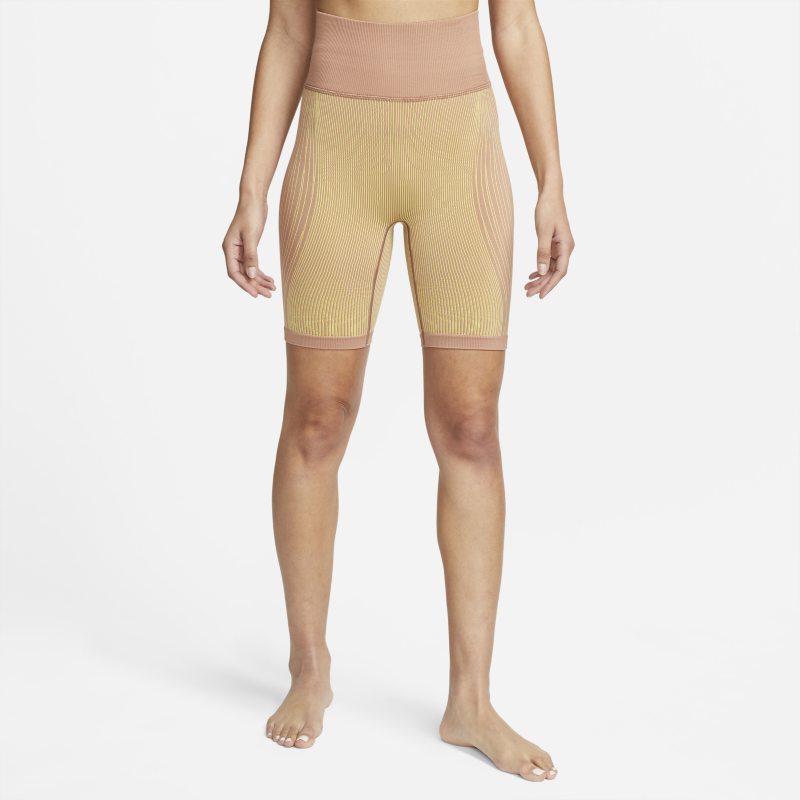 Šortky Nike Dri-FIT ADV High-Rise Yoga Shorts Žltá | DM7663-668, 0