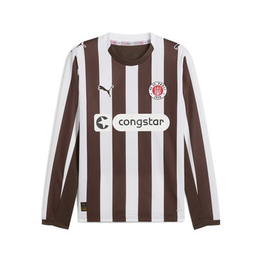 Dres Puma FC St. Pauli 25/26 Home Long Sleeve Jersey Hnedá | 783066_01, 0