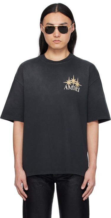 Tričko AMIRI Amiri Starburst Oversized T-Shirt Čierna | AMJYTE1179, 0
