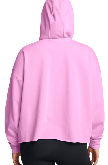 Mikina Under Armour Rival Terry Oversized Hoodie Ružová | 1382736-638, 1