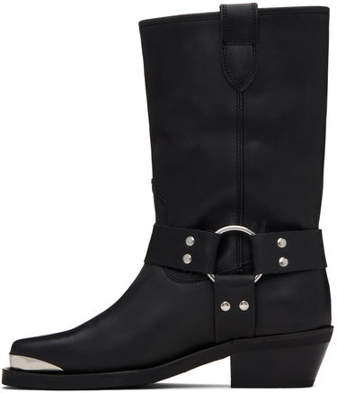 Oblečenie Anine Bing ANINE BING Ryder Leather Harness Boots Čierna | A-14-1136-000, 2
