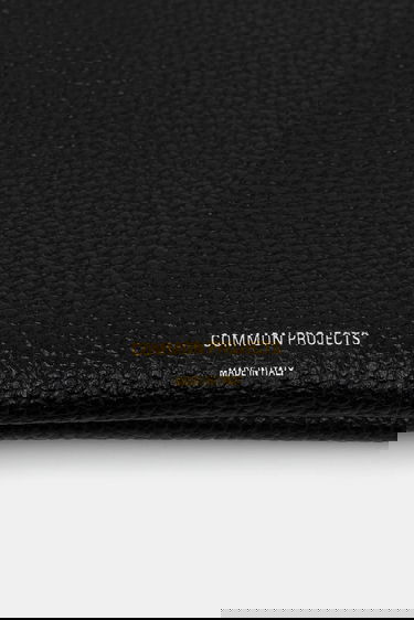 Peňaženka Common Projects Pebbled Leather Small Flat Pouch Čierna | 9187.7001, 2