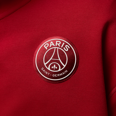 Mikina Nike Paris Saint-Germain Full-Zip Hoodie Červená | HQ2198-659, 4