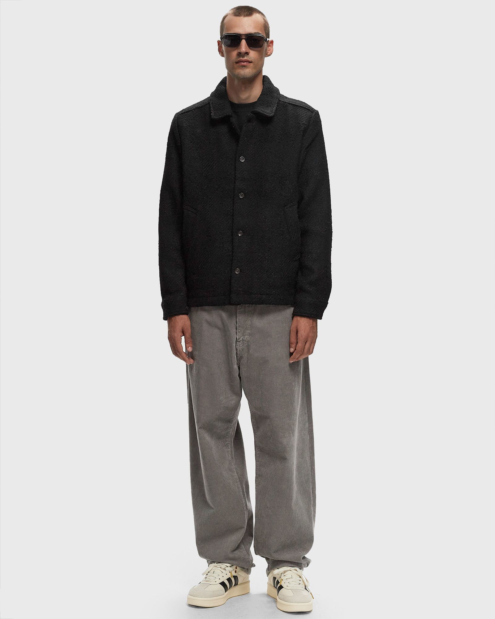 Jaiden Bouclé Check Overshirt