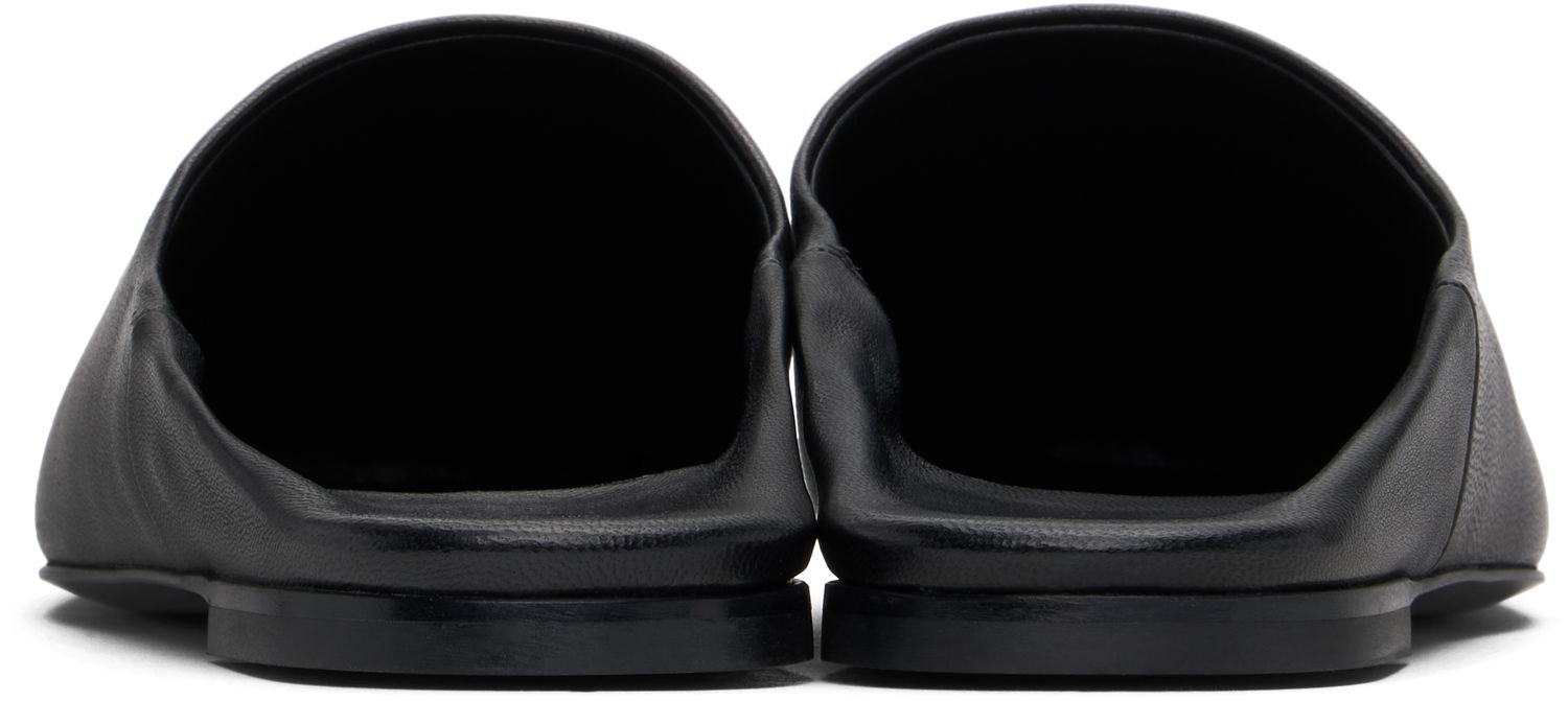 Tenisky a topánky Courrèges Courrèges Heritage Leather Mules Čierna | 125SCS108AG0030, 1