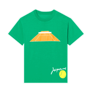 Tričko Jacquemus Le T-Shirt Tennis Zelené | 225JS029 2003 5AF, 0
