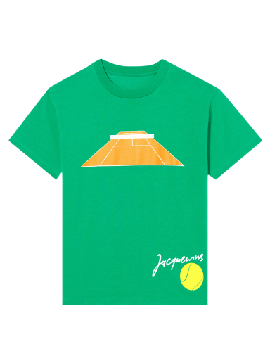 Tričko Jacquemus Le T-Shirt Tennis Zelené | 225JS029 2003 5AF