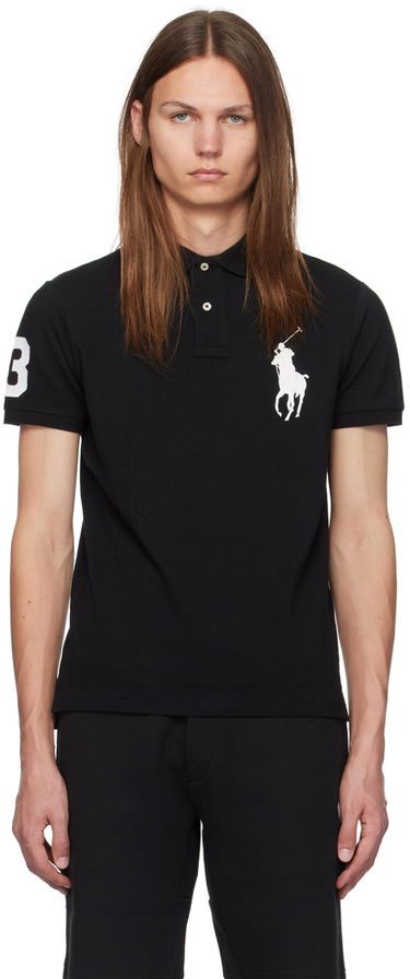 Polo tričko Polo by Ralph Lauren Polo Ralph Lauren Black Big Pony Polo Čierna | 710688969001, 0