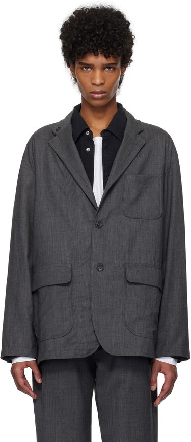 Bunda Engineered Garments Engineered Garments Loiter Blazer Šedá | 25S1D001, 0