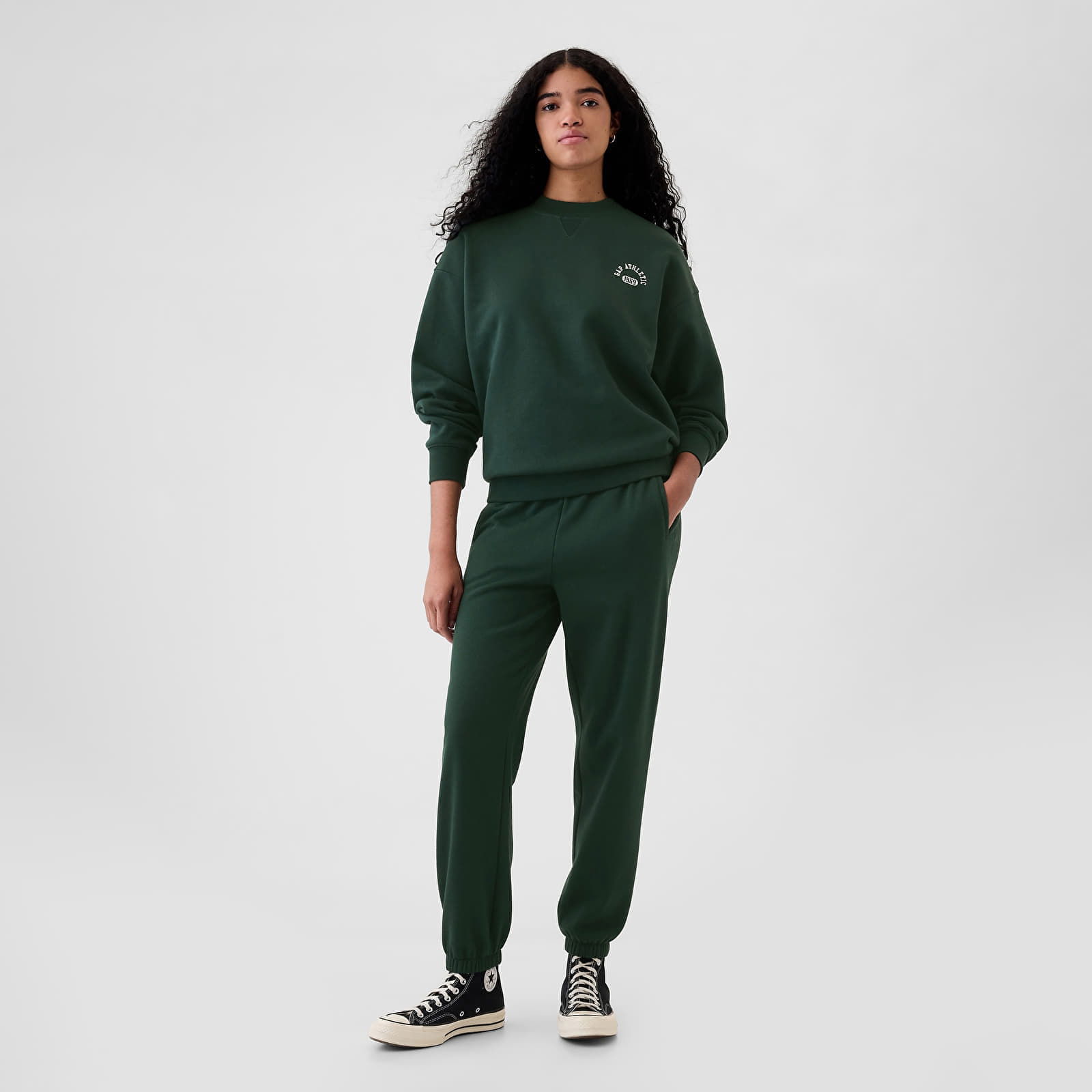 Mockneck Pullover Essex Green