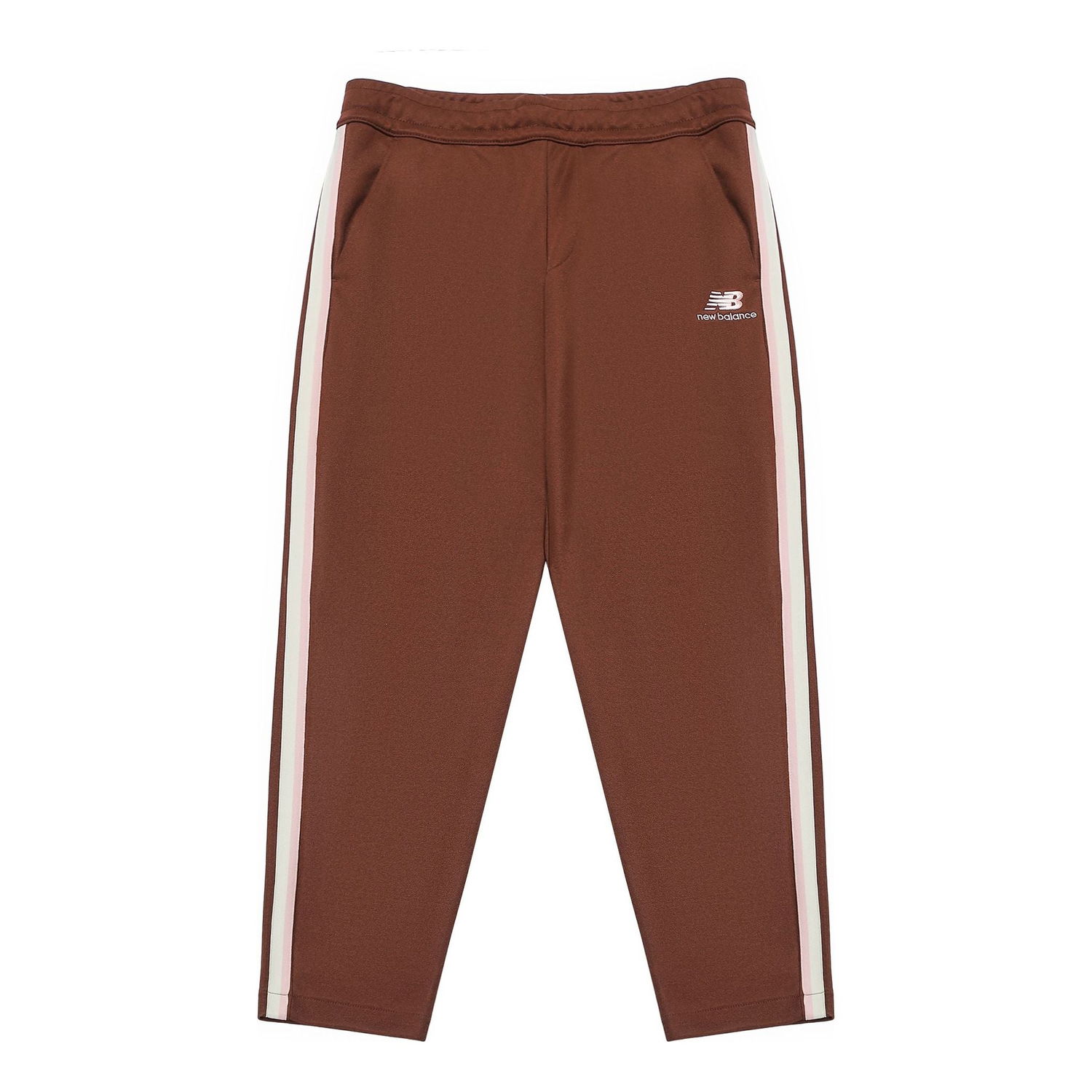 Tepláky New Balance Athletics Logo Running Pants Hnedá | AMP23550-ROK, 0