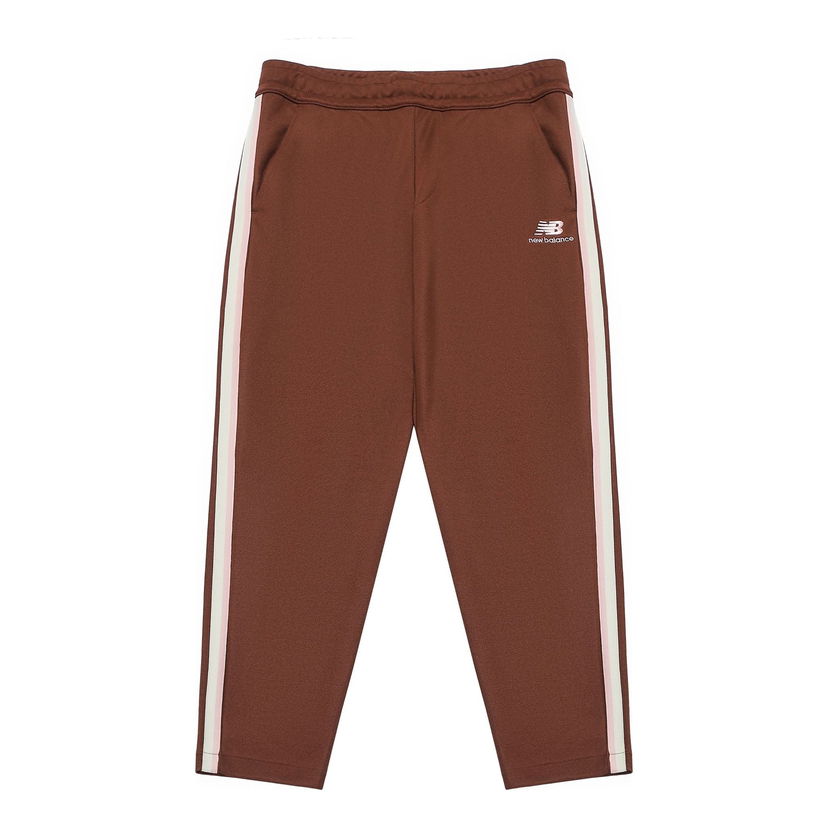 Tepláky New Balance Athletics Logo Running Pants Hnedá | AMP23550-ROK