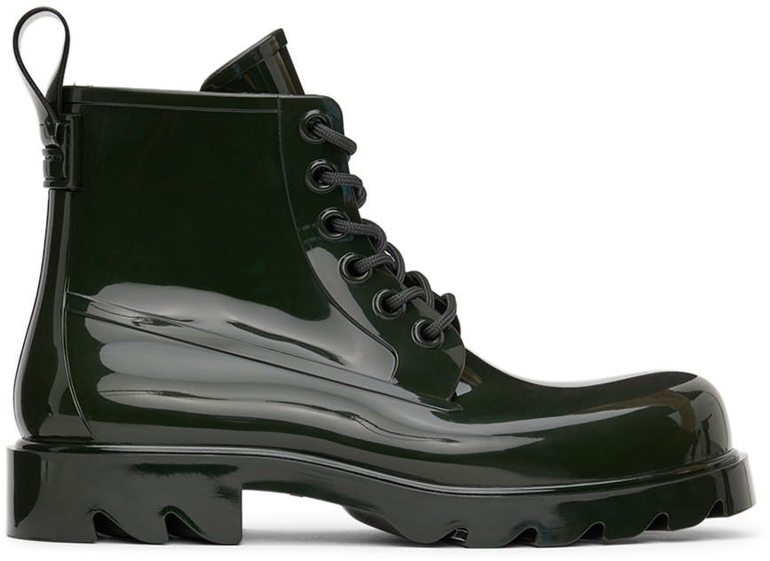 Stride Ankle Boots "Green"