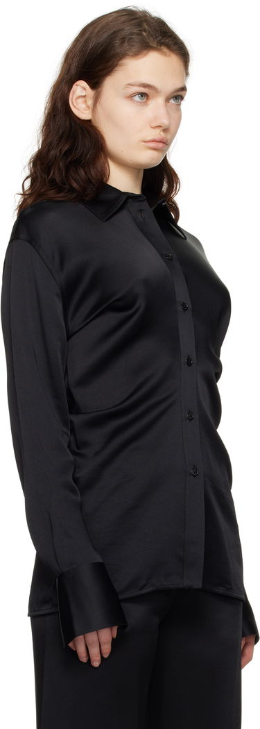 Košeľa TOTEME TOTEME Slouch Waist Button-Down Shirt Čierna | 251-WRT4282-FB0344, 1