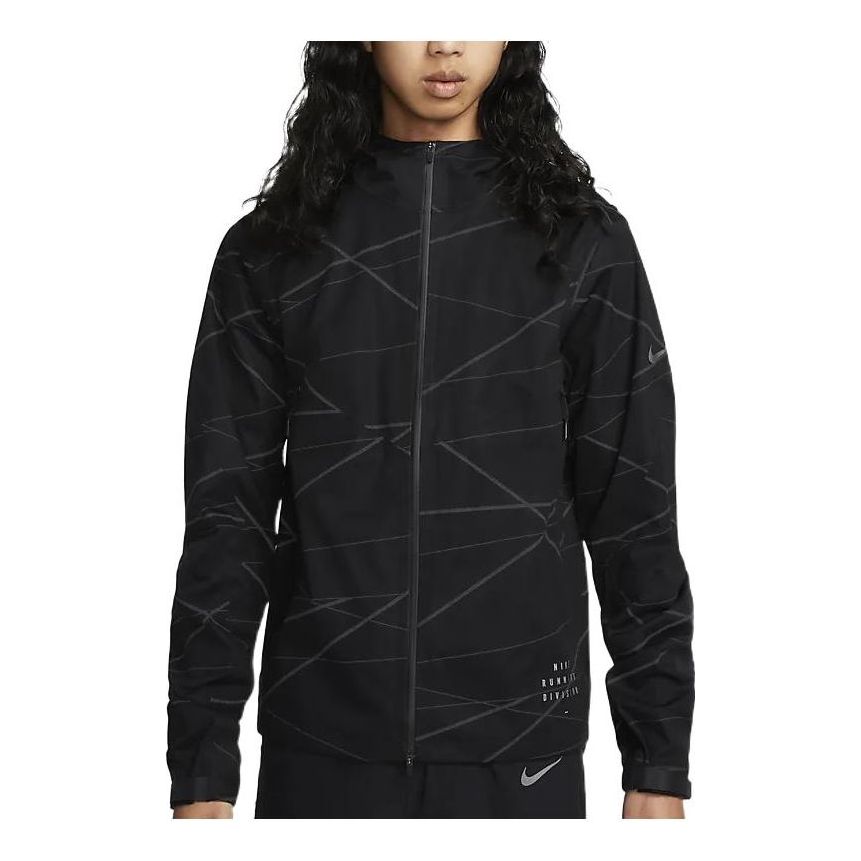 Vetrovka Nike Run Division Storm-FIT Running Jacket Čierna | DQ6531-010, 0