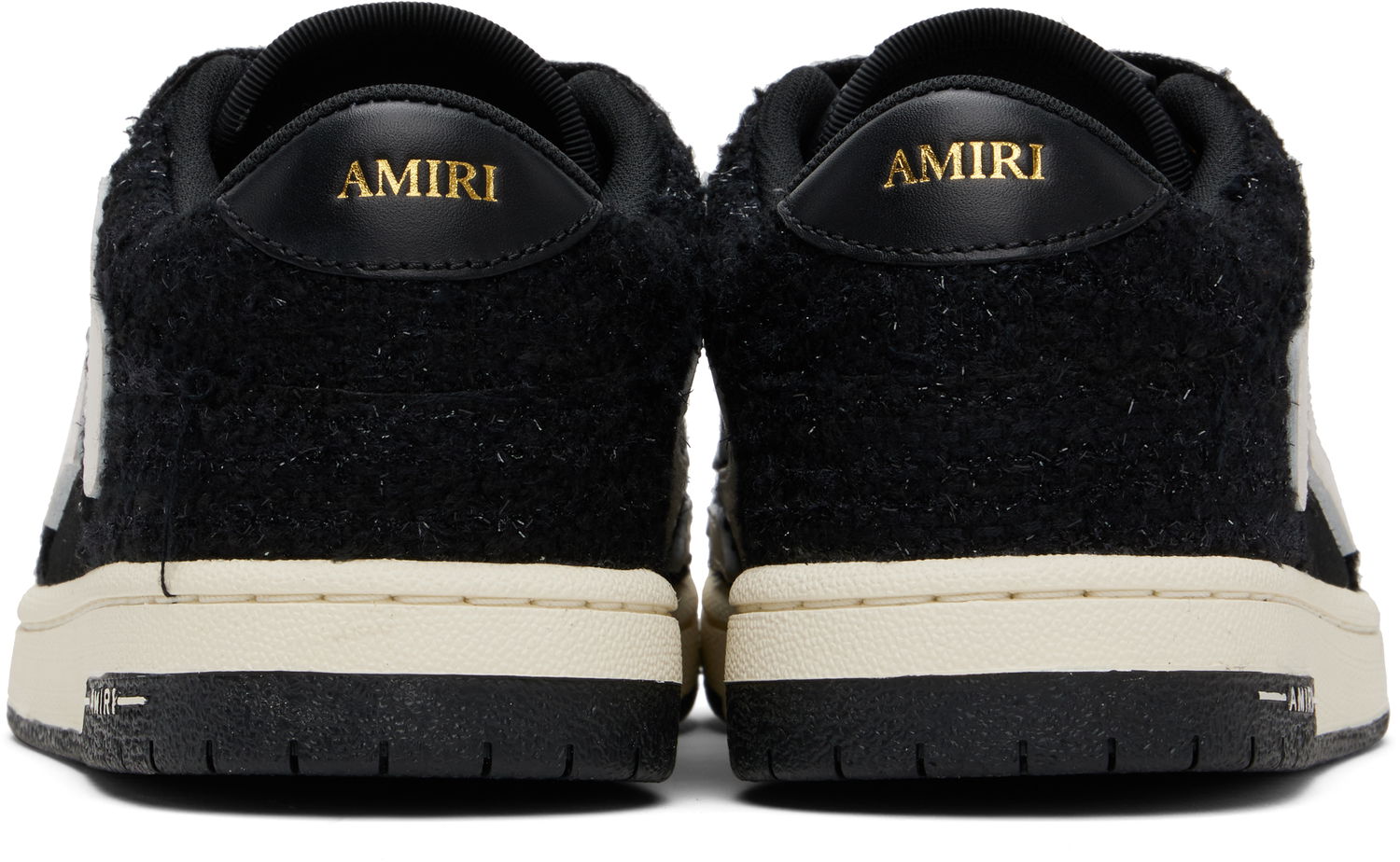 Tenisky a topánky AMIRI AMIRI Boucle Skel Top Low Čierna | AMFOSR1169, 1