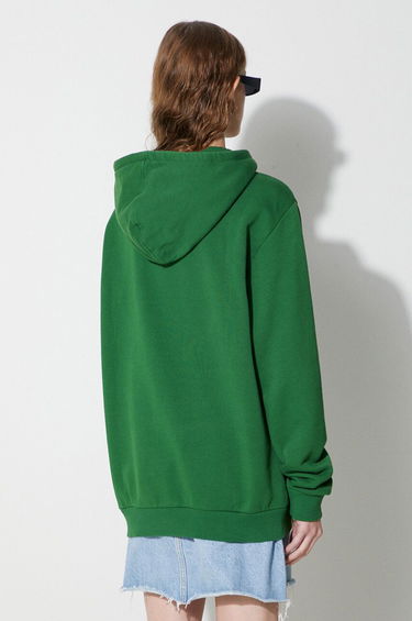 Mikina FJÄLLRÄVEN Hoodie With Print Zelené | 84144, 1