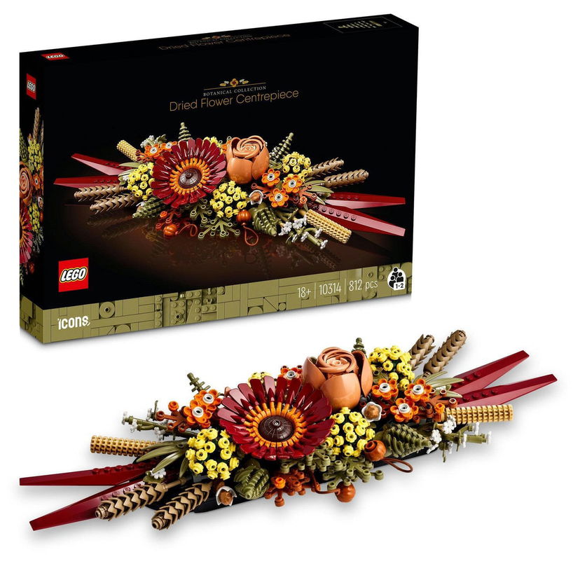 Flexstyle LEGO ICONS 10314 Dried Flower Centrepiece Rôznofarebný | 10314LEG