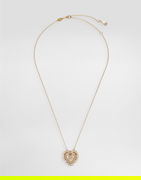 Dolce & Gabbana Devotion 18 Carat Yellow Gold Diamond Heart Pendant Necklace