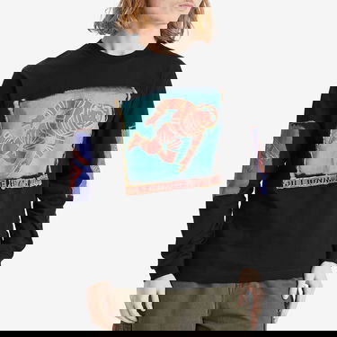 Tričko BILLIONAIRE BOYS CLUB Billionaire Boys Club Astro Portrait Long Sleeve T-Shirt Čierna | B25151-BLK, 2