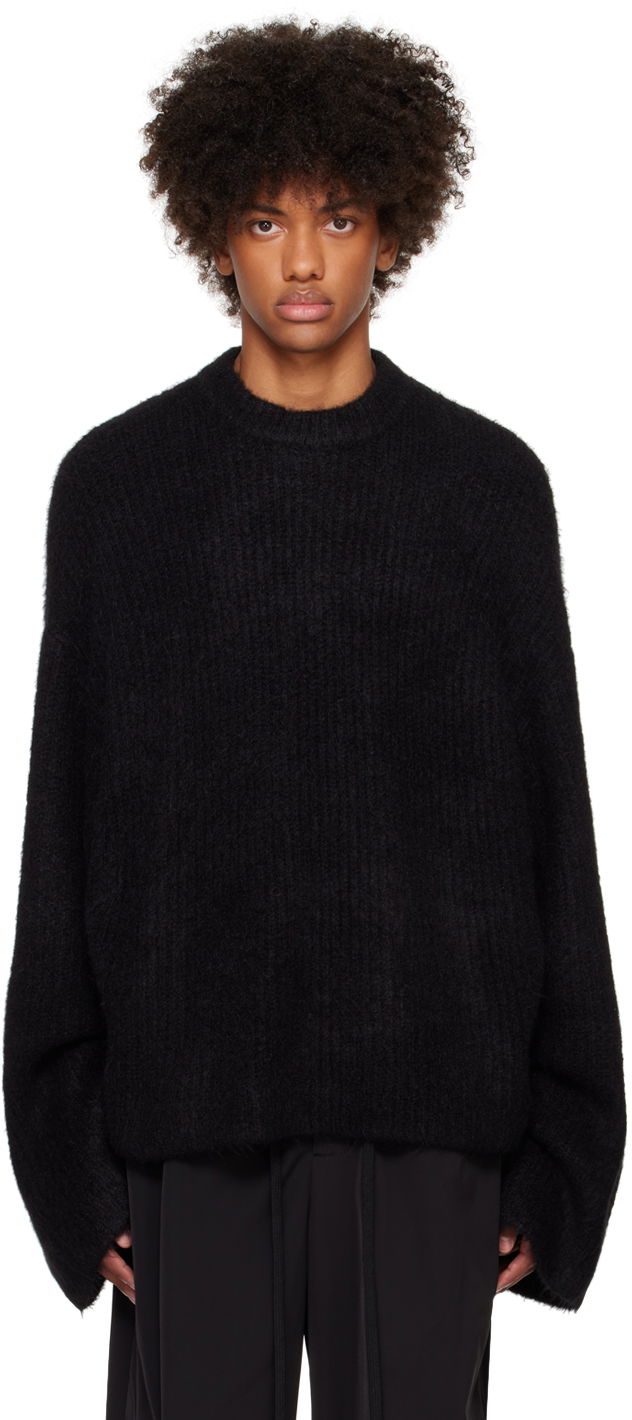 Sveter Entire Studios Knit Crewneck Sweater Čierna | ES2562CR, 0
