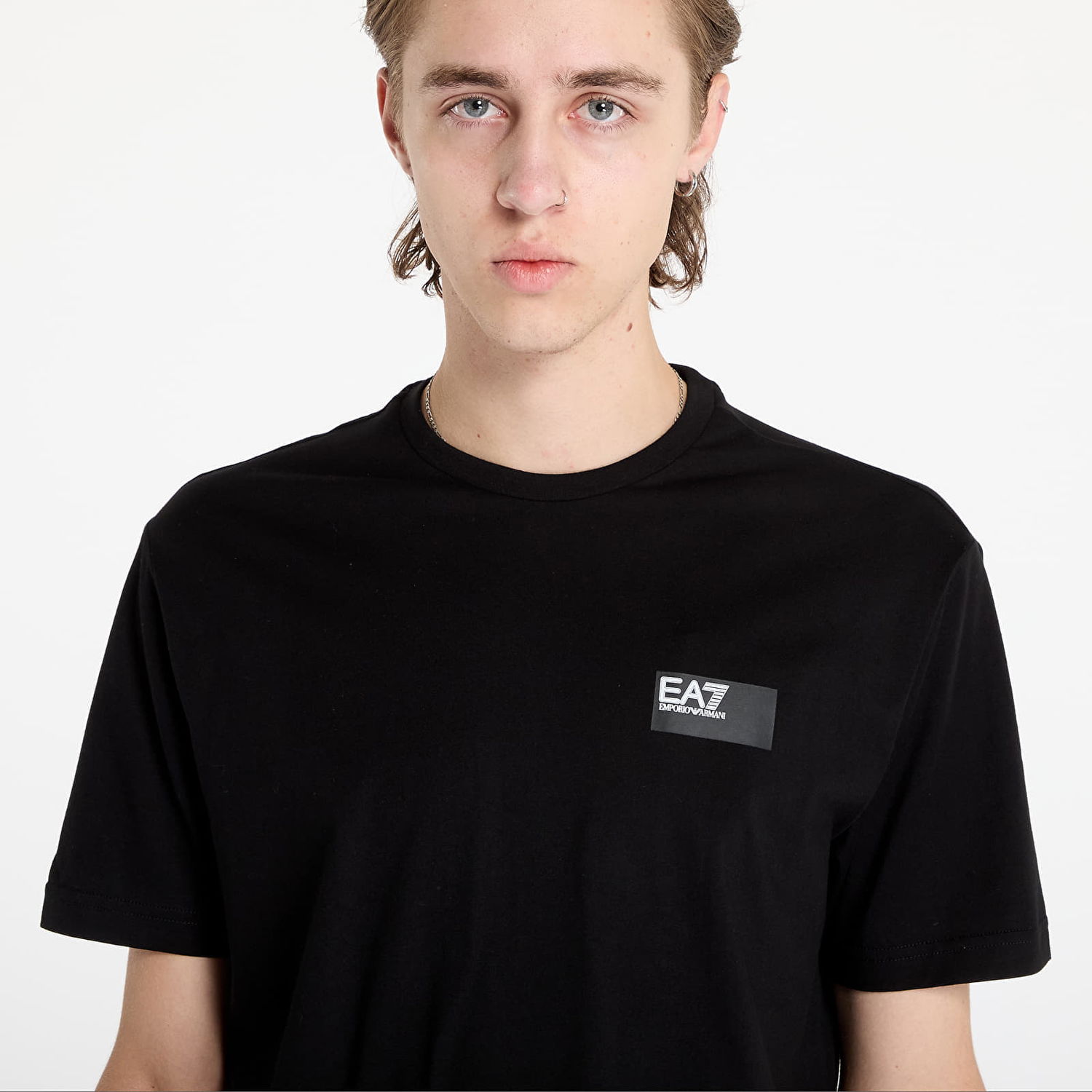 Tričko Emporio Armani T-shirt EA7 T-Shirt Black M Čierna | 6DPT02PJVPZ1200, 1