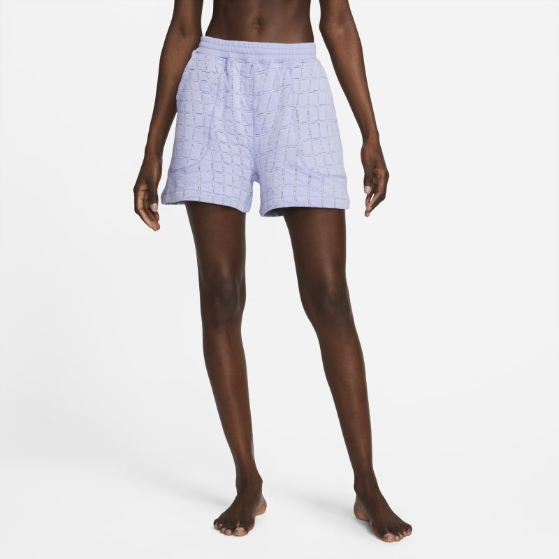 Šortky Nike Yoga Therma-FIT Luxe Shorts Fialová | DV4320-569, 0