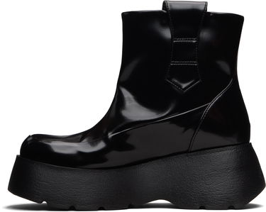 Tenisky a topánky GANNI Sue Platform Boots Čierna | S3135, 2