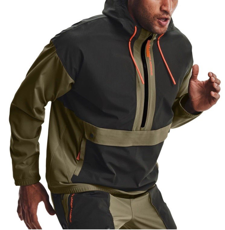Bunda Under Armour Jacket Rush Woven Zelené | 1366188-361, 1