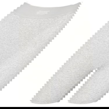 Šortky SKIMS Ribbed Cotton Boxer Shorts Šedá | PN-HWS-0042-LHG, 0