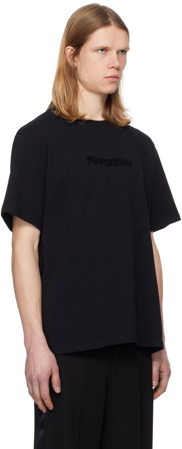 Tričko JW Anderson JW Anderson Logo Embroidery T-Shirt Šedá | JT0258-PG1510, 4