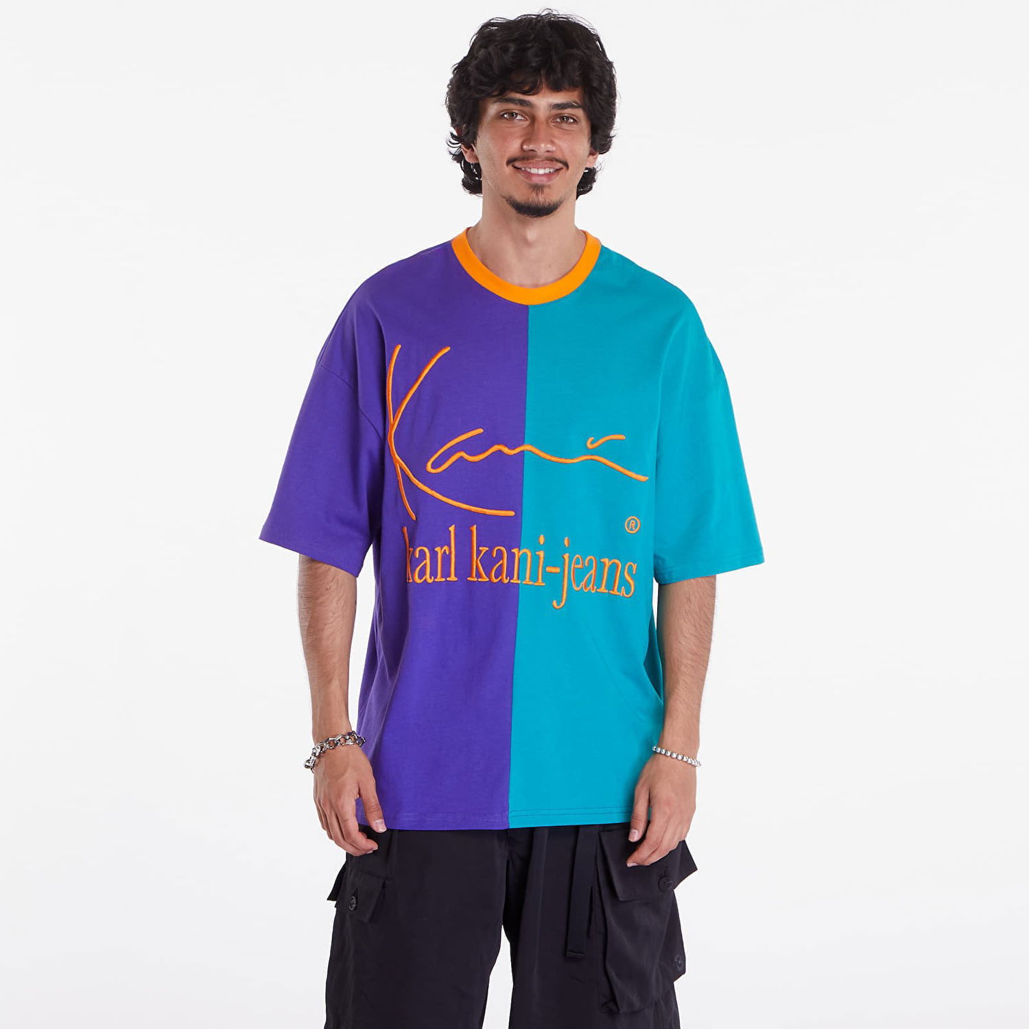 Tričko Karl Kani T-Shirt KKJ Block Boxy Tee Rôznofarebný | KU242-009-1, 0